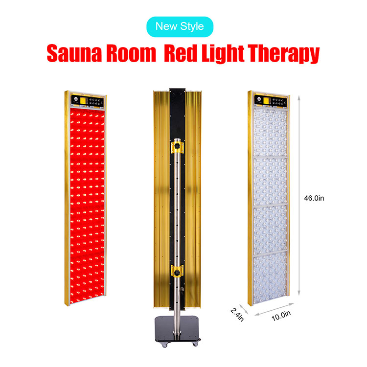 Panneau de thérapie par la lumière rouge LED pour salle de sauna infrarouge extérieure