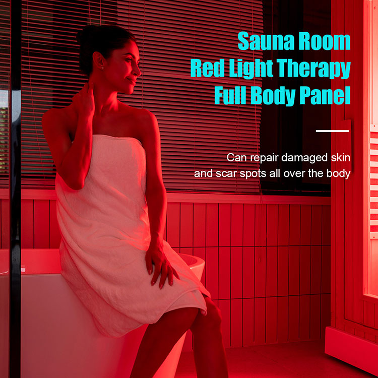 Dispositif imperméable de thérapie de lumière rouge de hammam de sauna